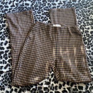 PLAID URBAN OUTFITTERS TROUSERS